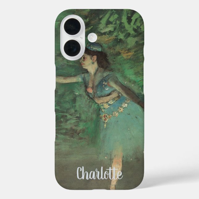Coques Case-Mate iPhone Danseuse sur la scène par Edgar Degas, Ballet Vint (Verso)