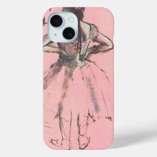 Coque Pour iPhone 15 Danseuse vue de dos, les mains sur les hanches par