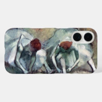 Danseuses Lacant Leurs Chaussures par Edgar Degas