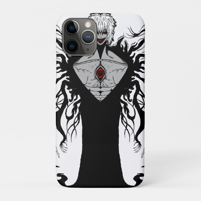 Coques Case-Mate iPhone Dark Anime Fantasy Crow and Demon Art (Dos)