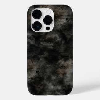 Coque Case-Mate iPhone Dark Charcoal Smoke Grunge Texture iPhone Case