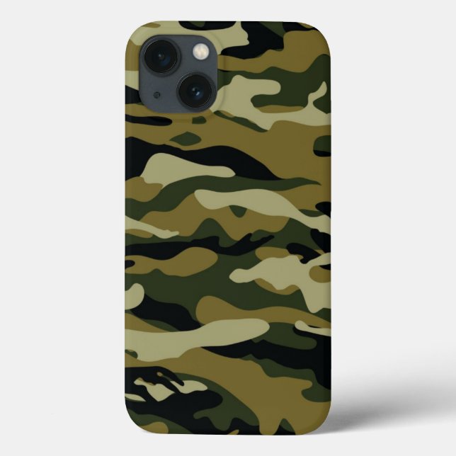 Coques Case-Mate iPhone Dark Green Camo (Verso)