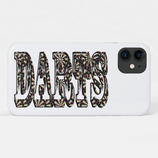 Coques Case-Mate iPhone Darts Est Le Mot, (Dos (Horizontal))