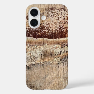 Coque Pour iPhone 16 Date Palm Tree Trunk Texture Fermer Photo Image