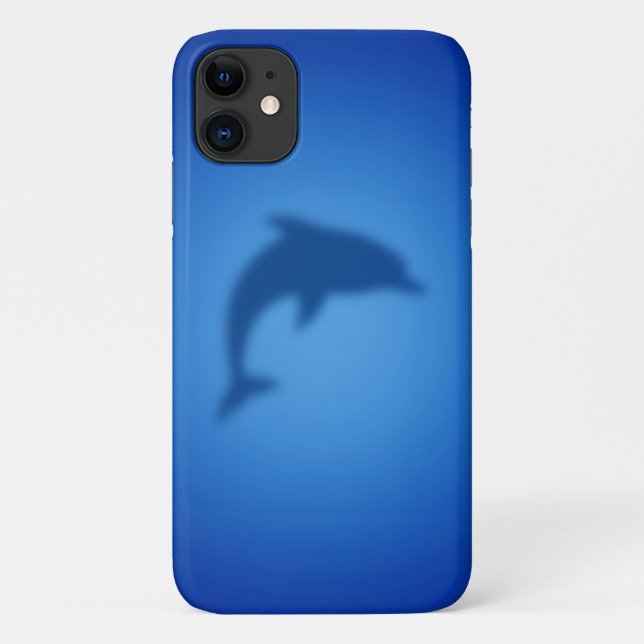 Coques Case-Mate iPhone Dauphin bleu Coque-coque iphone Mate (Dos)