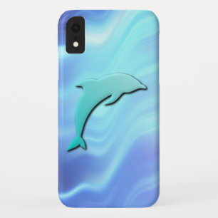 Case-Mate iPhone Case Dauphin bleu électrique