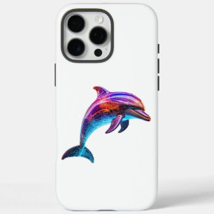 Coque iPhone 16 Pro Max Dauphin coloré vif