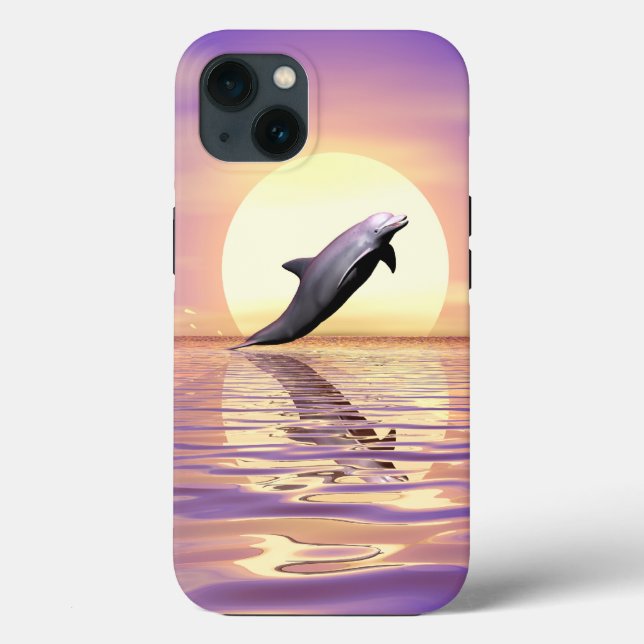 Coques Case-Mate iPhone Dauphin Soleil (Verso)