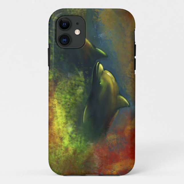 Coques Case-Mate iPhone Dauphins (Dos)