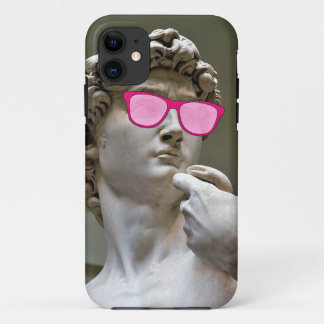 Case-Mate iPhone Case David porte des lunettes de couleur rose