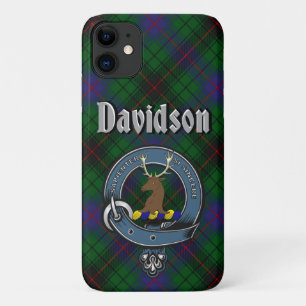 Case-Mate iPhone Case Davidson Clan Badge & Tartan Phone Case