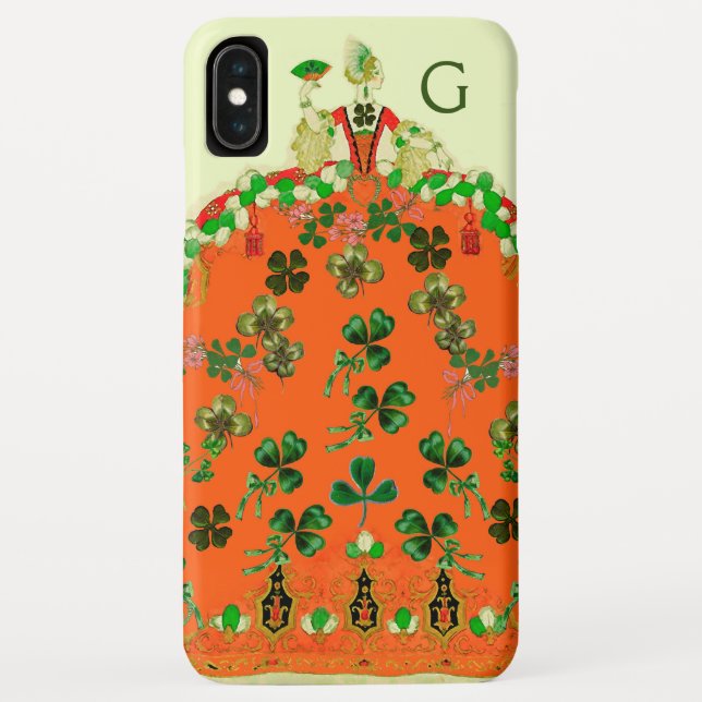 Coques Case-Mate iPhone DAY ORANGE ET SHAMROCK St. Patricks (Dos)