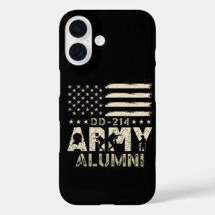 Coque Pour iPhone 16 DD-214 Armée Ancien Combattant Militaire Drapeau É