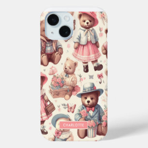 Coque Case-Mate iPhone De Beaux Ours Vintages sans joint