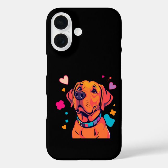 Coques Case-Mate iPhone 🌟 de couleur Labrador Dog Art (Verso)