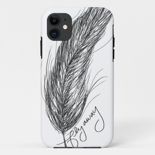 Coques Case-Mate iPhone De mouche cas de l'iPhone 5 loin - plume - (Dos)