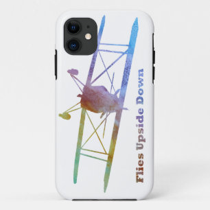 Etui iPhone Case-Mate De "mouches biplan upside-down"