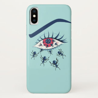 Case-Mate iPhone Case De Red Eye déplaisant étrange avec les fourmis de