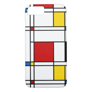 Coque iPhone 8/7 De Stijl Motif