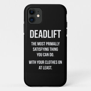 Case-Mate iPhone Case Deadlift - Funny Gym - Novelty Workout