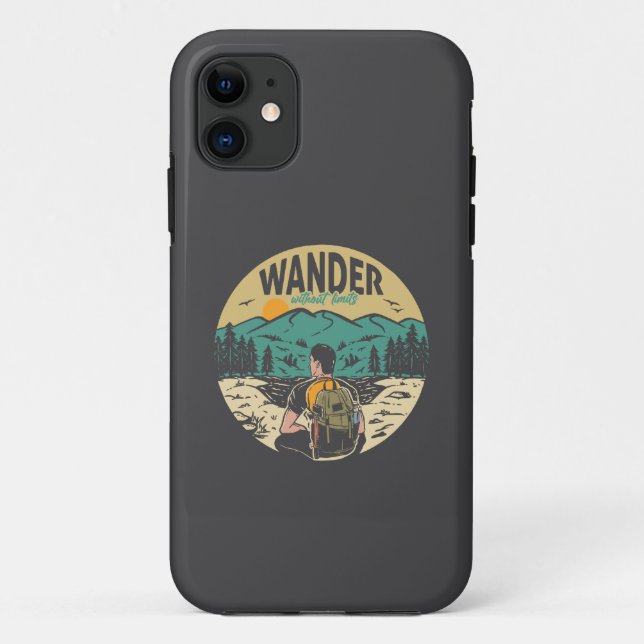 Coques Case-Mate iPhone Déambuler sans limites (Dos)
