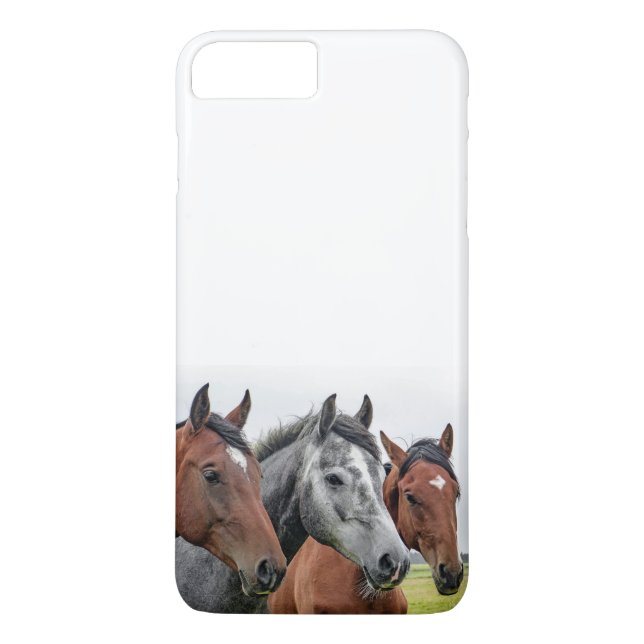 Coques Case-Mate iPhone Débarras merveilleux de faune de chevaux (Dos)