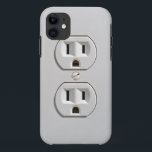 Coques Pour iPhone Débouché électrique<br><div class="desc">Débouché électrique drôle</div>