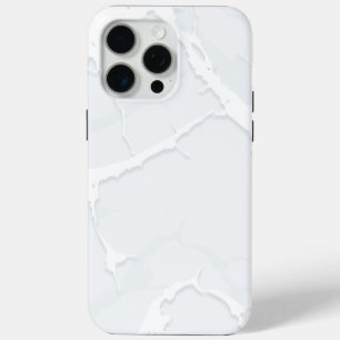 Coque Case-Mate iPhone Débris de marbre blanc élégant