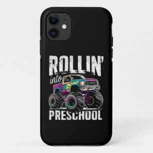 Case-Mate iPhone Case Début de maternelle en monster truck Retour à l'éc