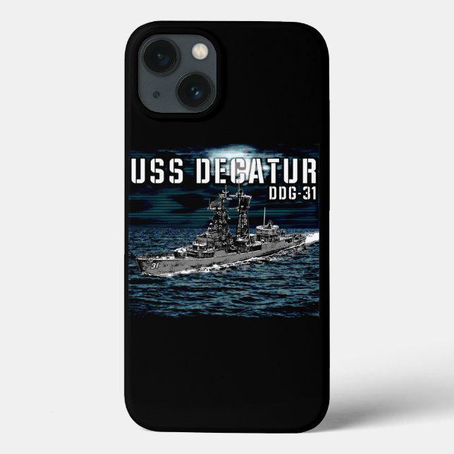 Coques Case-Mate iPhone Décatur, destroyer de missiles guidés (Verso)