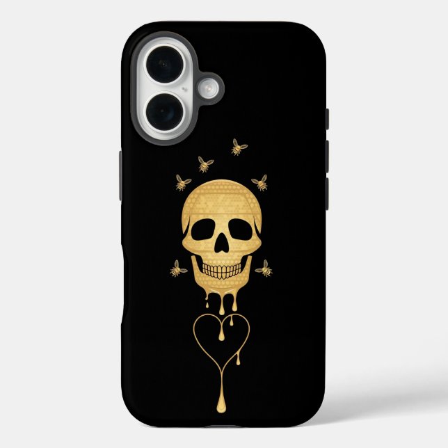 Coques Case-Mate iPhone Décès par douceur (Bee-lieve It) (Verso)