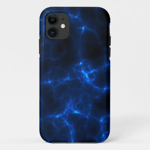 Coques Pour iPhone Décharge électrique dans bleu-foncé