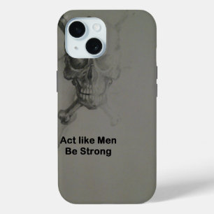 Coque Case-Mate iPhone Déclaration audacieuse : Agissez Comme Des Hommes,