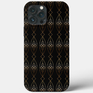 Case-Mate iPhone Case Déco Noir Et Or