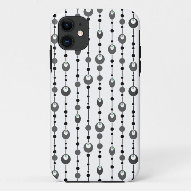 Coques Case-Mate iPhone Déco ornementale de design rétro Abstrait (Dos)