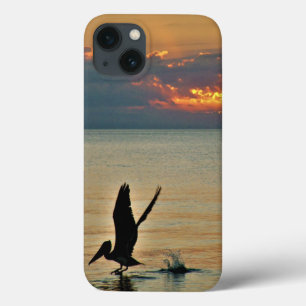 Case-Mate iPhone Case Décollage Du Pélican À Sunset Gulf Coast Florida