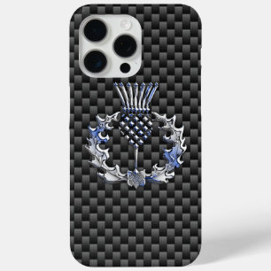 Coque Case-Mate iPhone Décor Chardon Écossais sur un