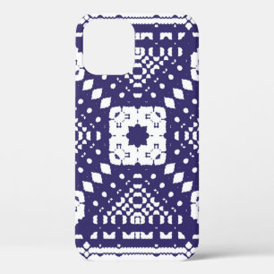 Case-Mate iPhone Case Décor d'azulejos portugal ornementale. Dessin manu