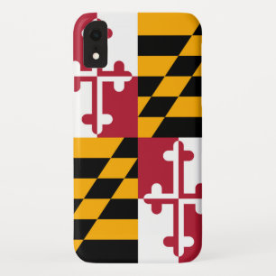 Case-Mate iPhone Case Décor Design du drapeau de l'État du Maryland