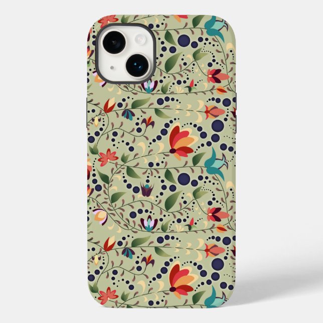 Coques Case-Mate iPhone Décor Floral (Verso)