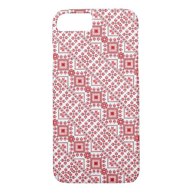 Coques Case-Mate iPhone Décor rouge mignon motif (Dos)