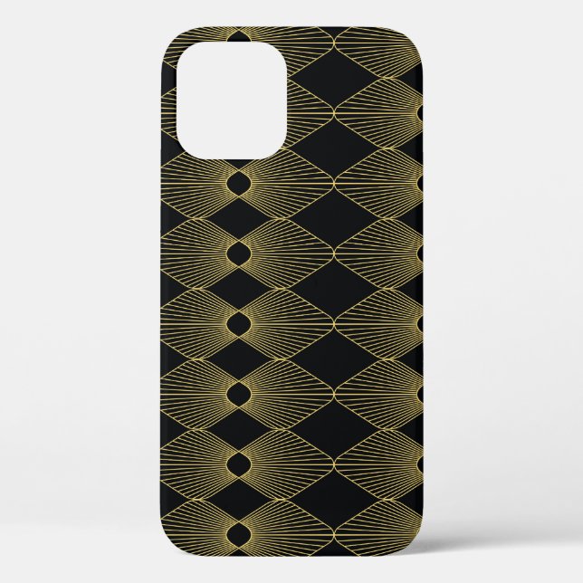 Coques Case-Mate iPhone Décoration Art Déco Motif sans odeur (Verso)