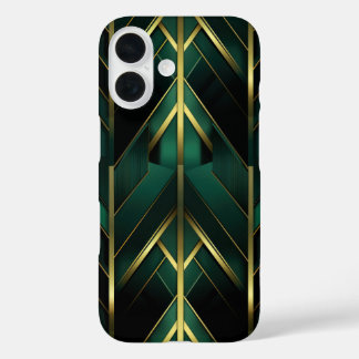Coque Pour iPhone 16 Décoration Verte