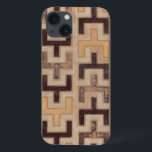 Coque Case-Mate iPhone Decorative African Mudcloth Pattern<br><div class="desc">Decorative African mudcloth pattern by Norman Wyatt Jr. featuring geometric shapes that seem to fit together. Fans of Tetris or geometric shapes should make this purchase today!</div>