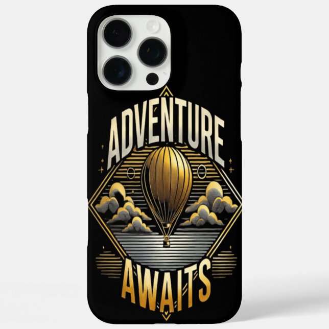 Coques Case-Mate iPhone Découvrez de nouvelles hauteurs en montgolfière ! (Verso)