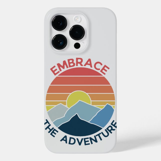 Coques Case-Mate iPhone Découvrez l'aventure en montagne (Verso)