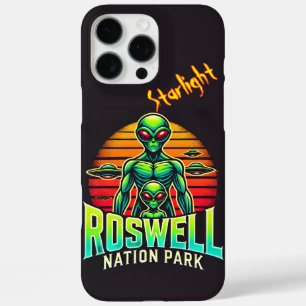 Coque iPhone 16 Pro Max Découvrez le parc d'aventure cosmique de Roswell !