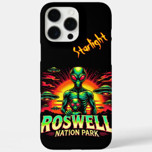 Coque iPhone 16 Pro Max Découvrez les mystères Aliens à Roswell !