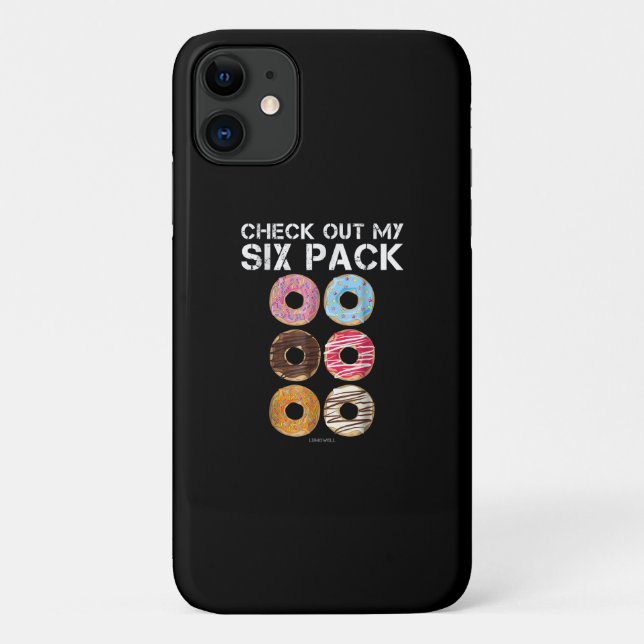 Coques Case-Mate iPhone Découvrez Mon Donut Six Pack - Gymnase Drôle (Dos)