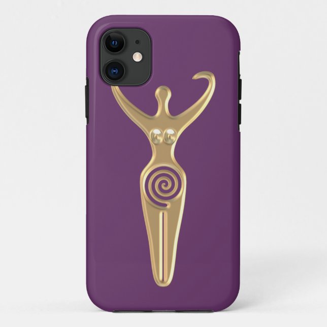 Coques Case-Mate iPhone Déesse en spirale (Dos)